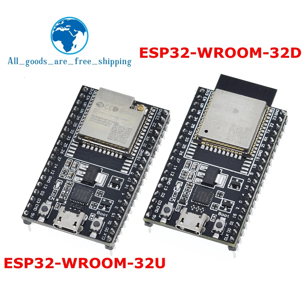 Женская плата для Arduino, черная плата для разработки ESP32, бесплатная доставка
