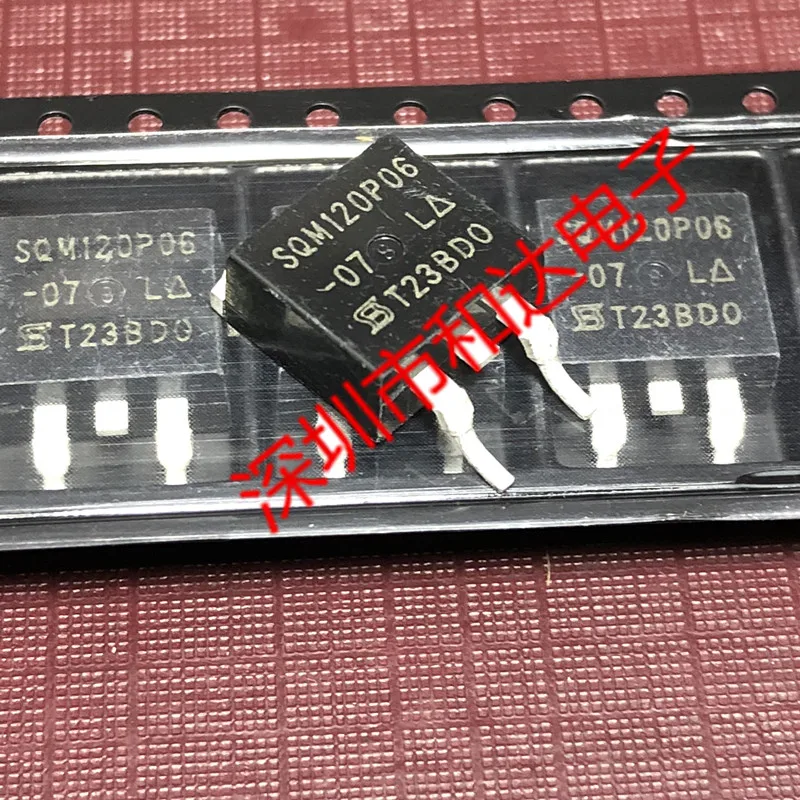 

SQM120P06-07L TO-263 P -60V -120A