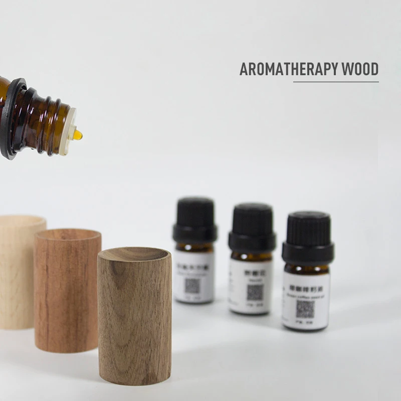 Essential Oil Diffuser Container Slowly Volatile Wooden For Sleep Push Car Yoga Aromatherapy Inhaler Fragrance | Дом и сад