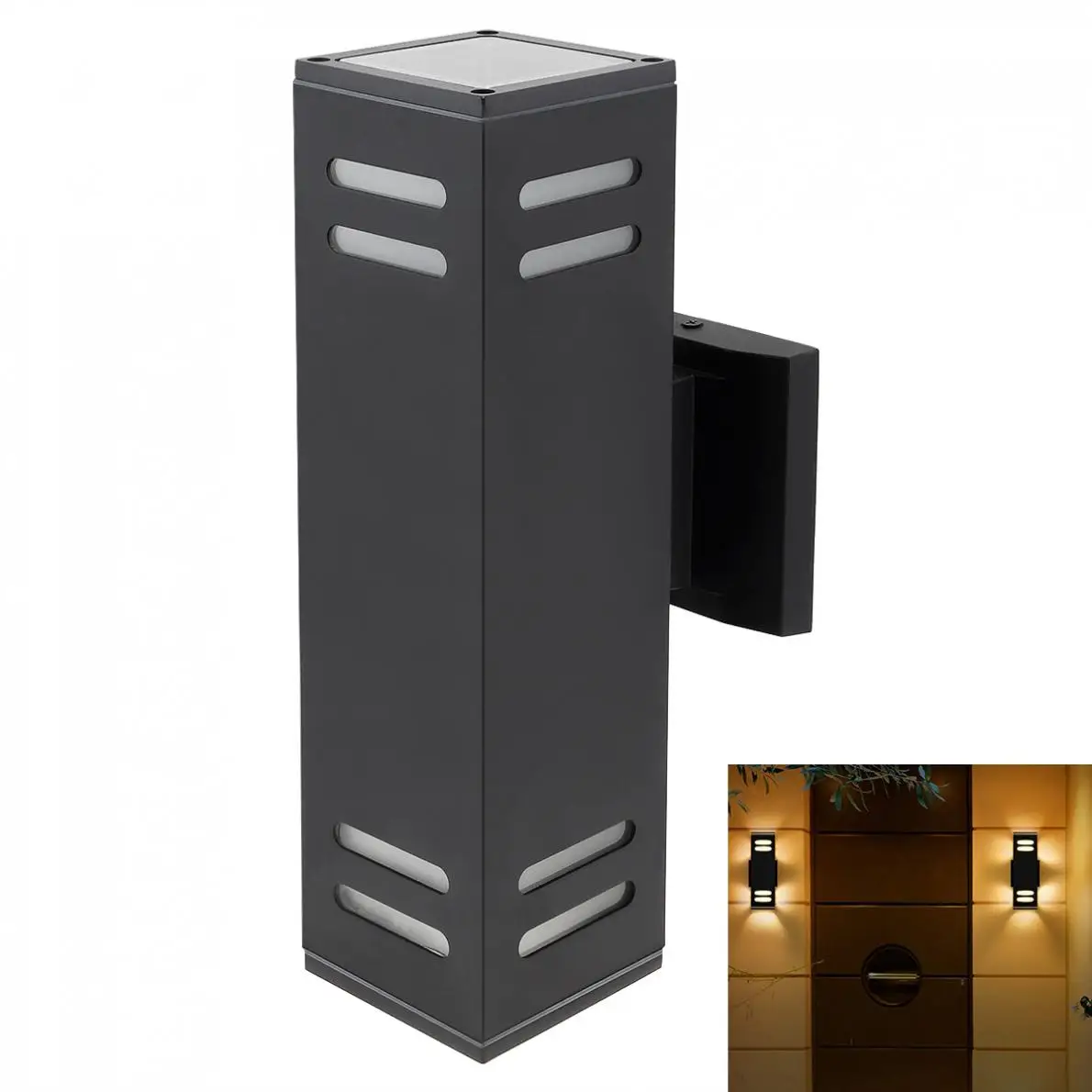 

Уличные светильник светильники E26/27, водонепроницаемые, из матового алюминия, для студийной передней двери, патио