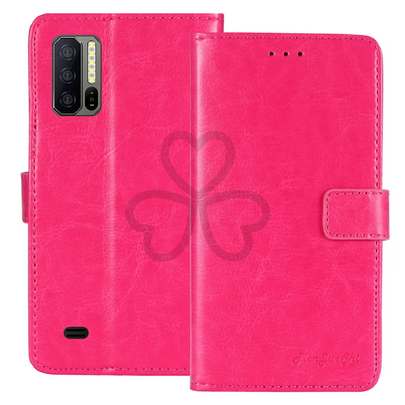 Прочный роскошный стильный защитный чехол-книжка TienJueShi из ТПУ и силикона для Ulefone