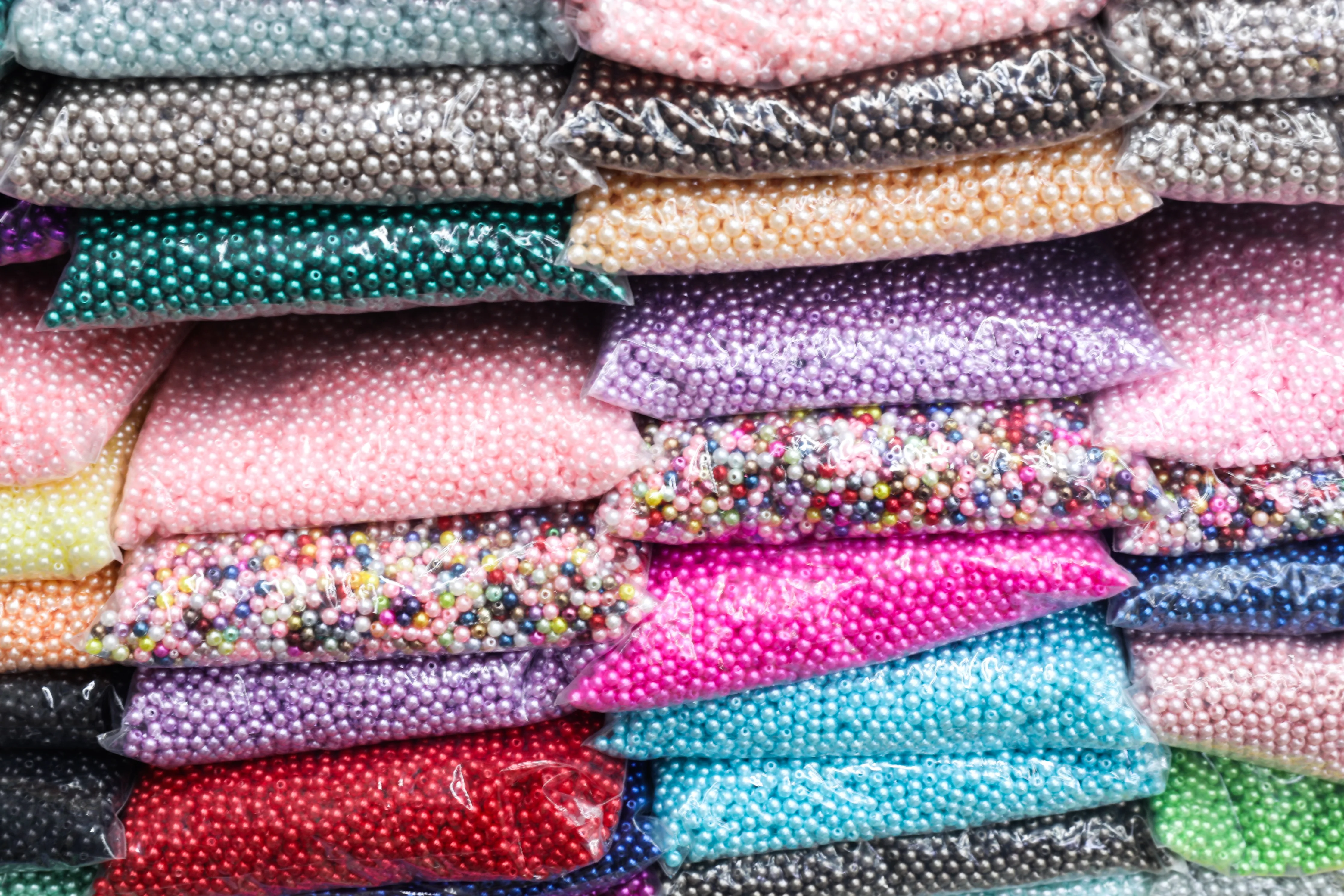 Бусины из АБС-пластика с имитацией под жемчуг, 500 г, 3/4/6/8/10/12 мм