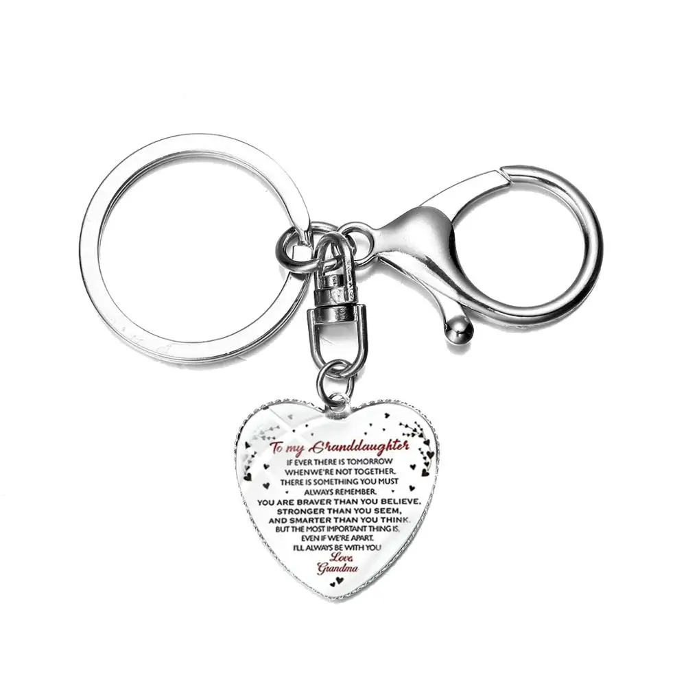 Семья брелок &quotлюбовь&quot подарок Творческий письмо на мой муж мамы дочери и сына