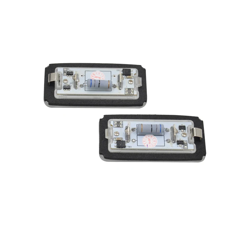 12 В 18SMD 2 шт ксеноновые лампы Белый светодиодный номер номерного знака свет лампы для Fiat 500 500C 2009
