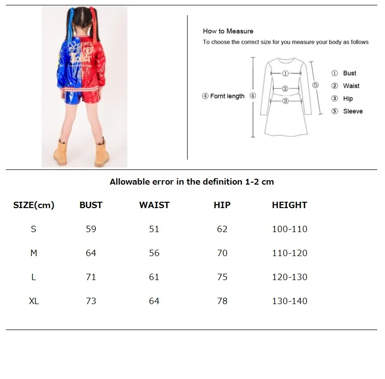 Детский нарядный костюм для Хэллоуина в стиле Харли книга самоубийц отряд Квинн