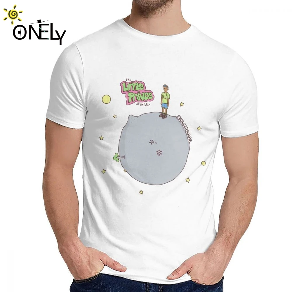 Мужские футболки с принтом Маленький принц история книги сахара пилот из