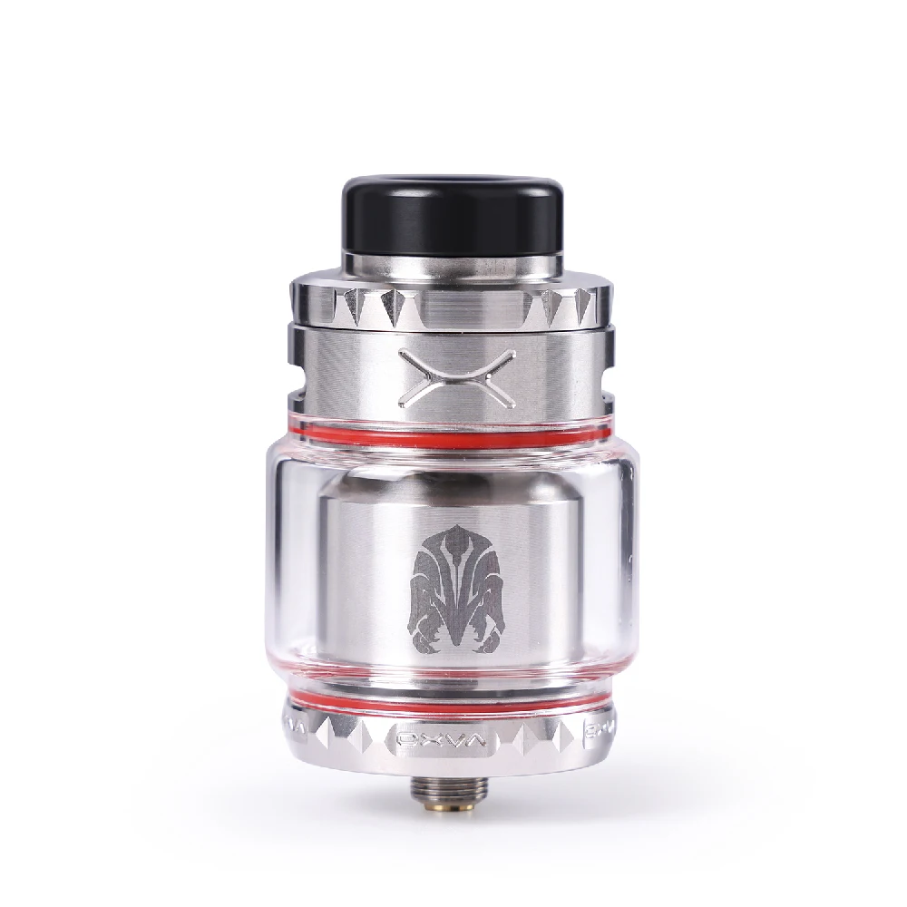 Original OXVA Arbiter RTA 4ml/6ml Capacity 810 & 510 Drip Tip Fit Dual Coil/Single Coil Bottom Airflow Leakproof Vs Zeus X |