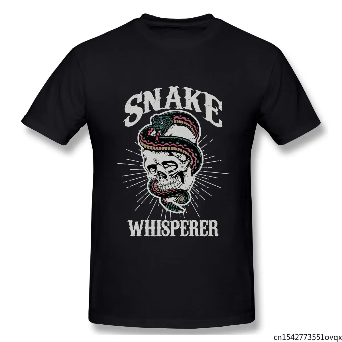 

Snake Whisperer Cobra Reptiles Serpent Tshirt Man Men Clothing O-Neck
