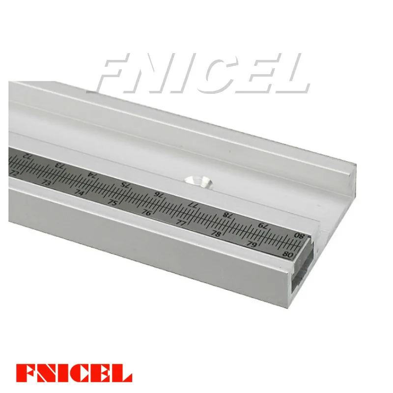 Т образный трек из алюминиевого сплава для деревообработки с направляющими