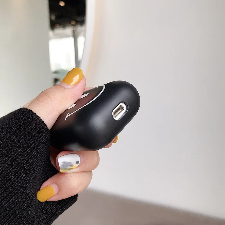 Для AirPods случае 3D мультяшный наушник чехол для Apple Airpods 2 забавные интимные аксессуары защитную крышку с палец кольцо ремень