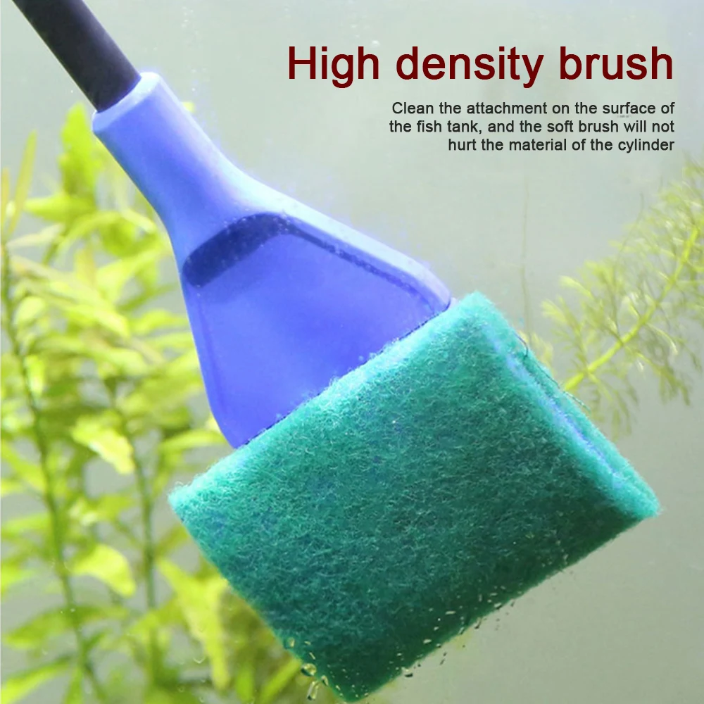 

Aquarium Cleaning Tools 5 In 1 Aquarium Tank Clean Set Fishnet Gravel Rake Algae Scraper Fork Sponge Brush Glass Cleaner Tools