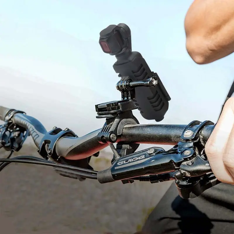 Universal Tripod Selfie Stick Bicycle Action Cam Mount Bracket Holder with 1/4 Screw for DJI Osmo Pocket Camera | Электроника