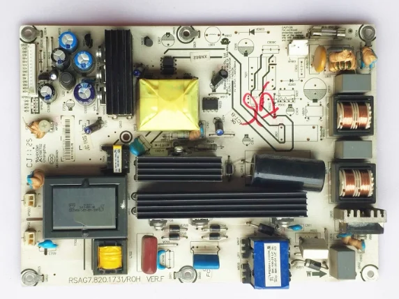 

Good test power supply board for TLM32V68A RSAG7.820.1731/ROH