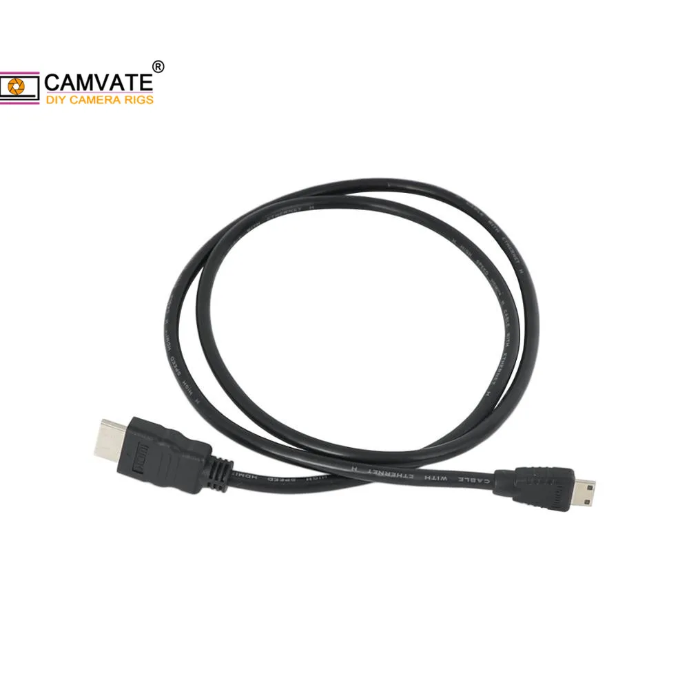 CAMVATE Mini (type C) /1.4V Micro HDMI To Cable (100mm Long)Male Male Adapter For HDTV/Camera/ Projector/ Monitor/Tablet | Электроника