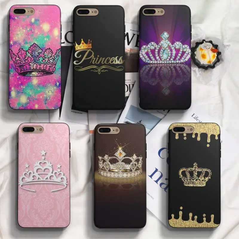 

Queen Princess Phone Case Fundas Shell Cover For Iphone 6 6s 7 8 Plus Xr X Xs 11 12 13 Mini Pro Max