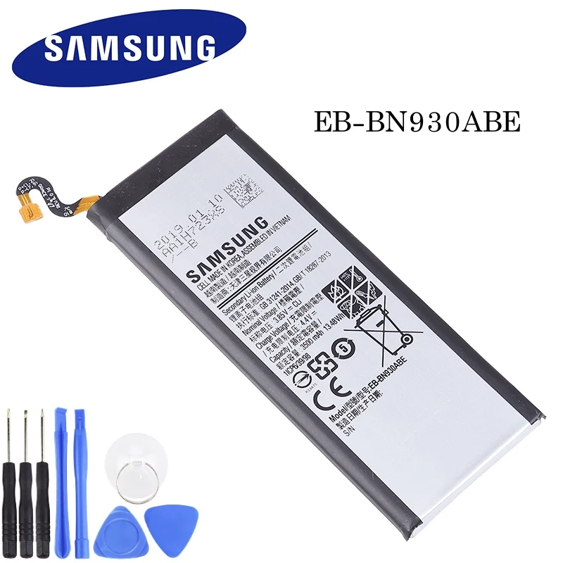 Сменный аккумулятор EB-BN930ABE для samsung Galaxy Note 7 Phone EBBN930ABE аккумуляторные батареи 3500mAh