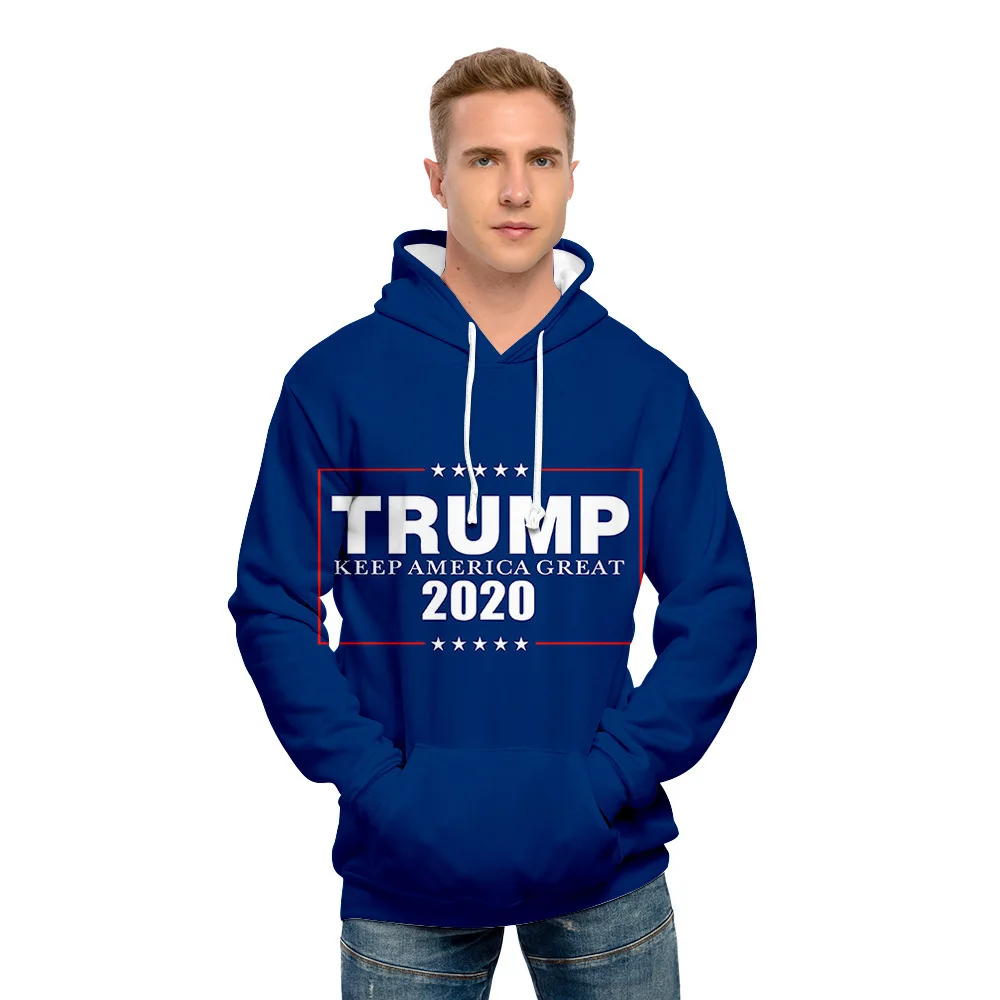 

2020 US Presidential Campaign Trump Byden 3D Digital Printing Hooded Sweatshirts Adult Children