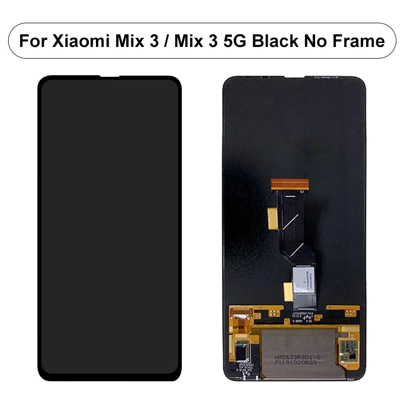 

Super Amoled Mix3 Lcd For Xiaomi Mi Mix3 LCD Display Touch Screen Digitizer Assembly For Xiaomi Mi Mix 3 MiMix3 Lcds Replacement