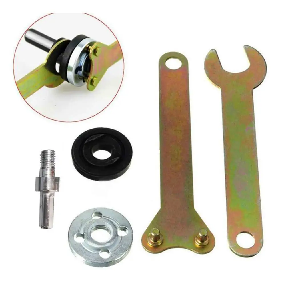 

Metal Angle Grinder Spanner Lock Flange Nuts Spanner Lock Nut Grinder Angle Hand Set Flange Tools Wrench Tools Replacement M4Q1