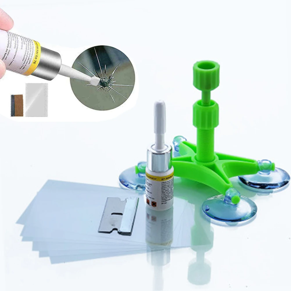 

Tools Windshield Repair Random color Bracket Fluid Scraper Cured Film Window