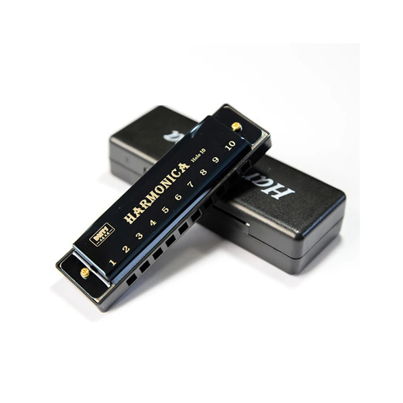 Титановая медная сердцевина 10 hole blues harmonica Студенческая детская ранняя
