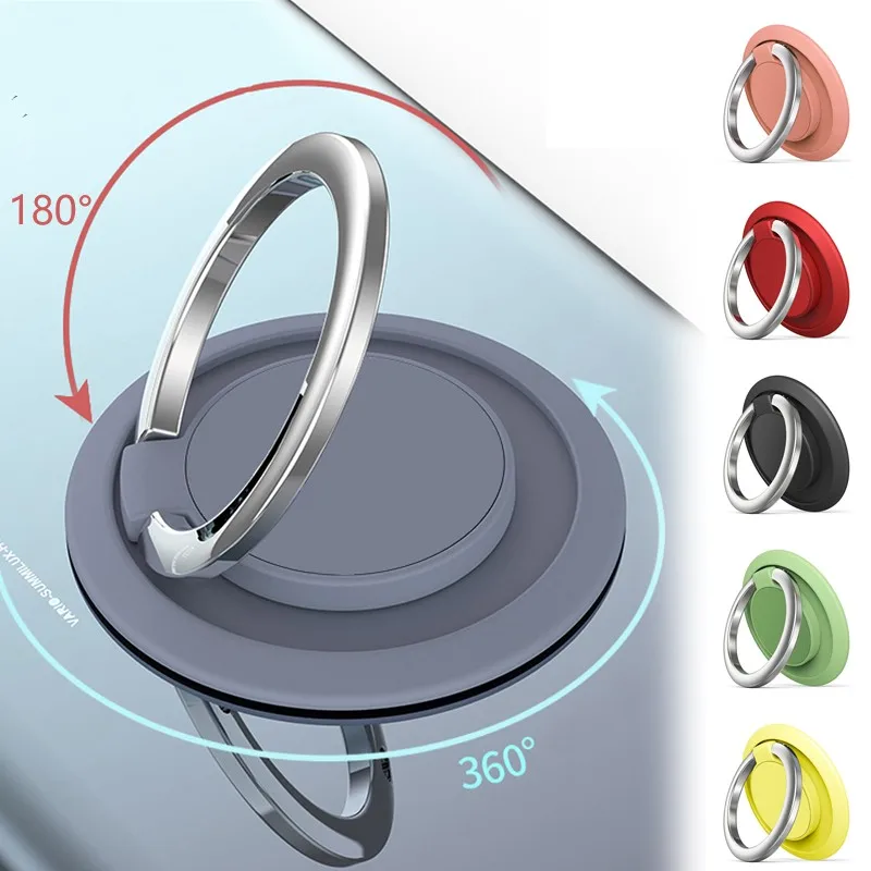 

Soporte giratorio de Metal para teléfono inteligente, anillo giratorio de 360 grados para Dedo de lujo