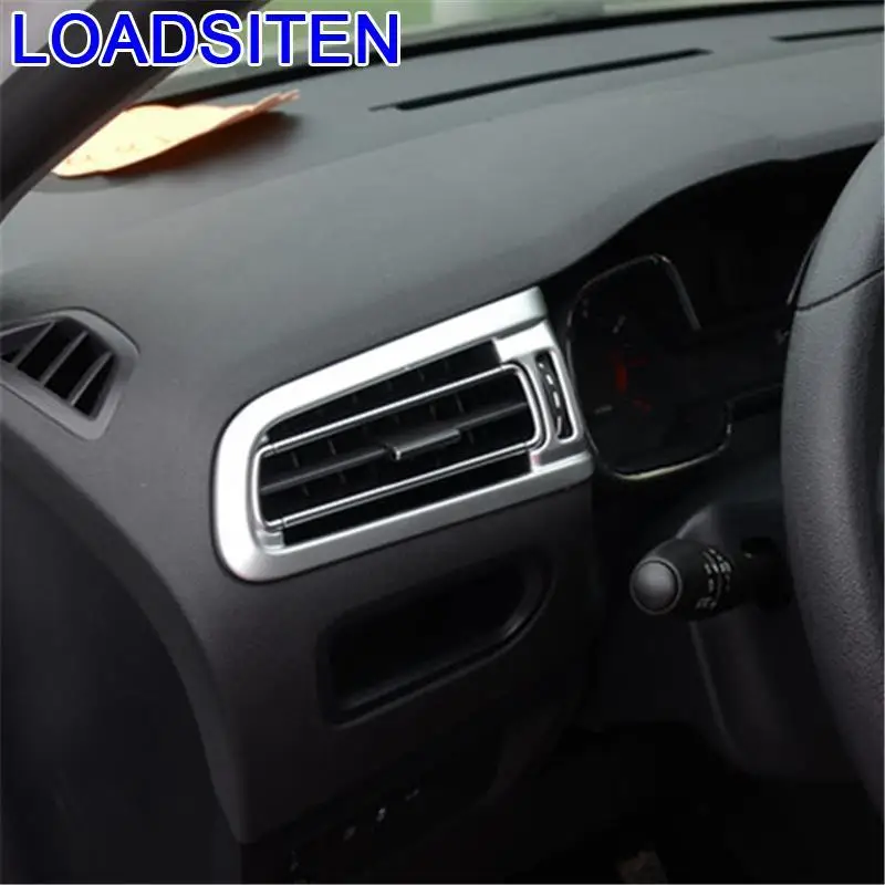 Хромовый Автомобильный декоративный автоматический выход кондиционера