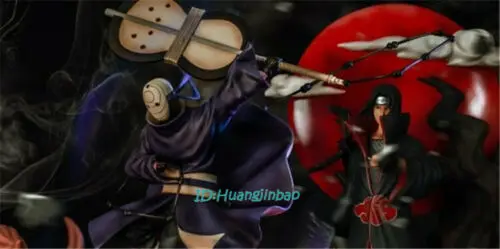 Героя аниме «Наруто» Учиха Obito статуя светодиодный светильник модель восемь хвост предзаказ роспись 1/7 ГК