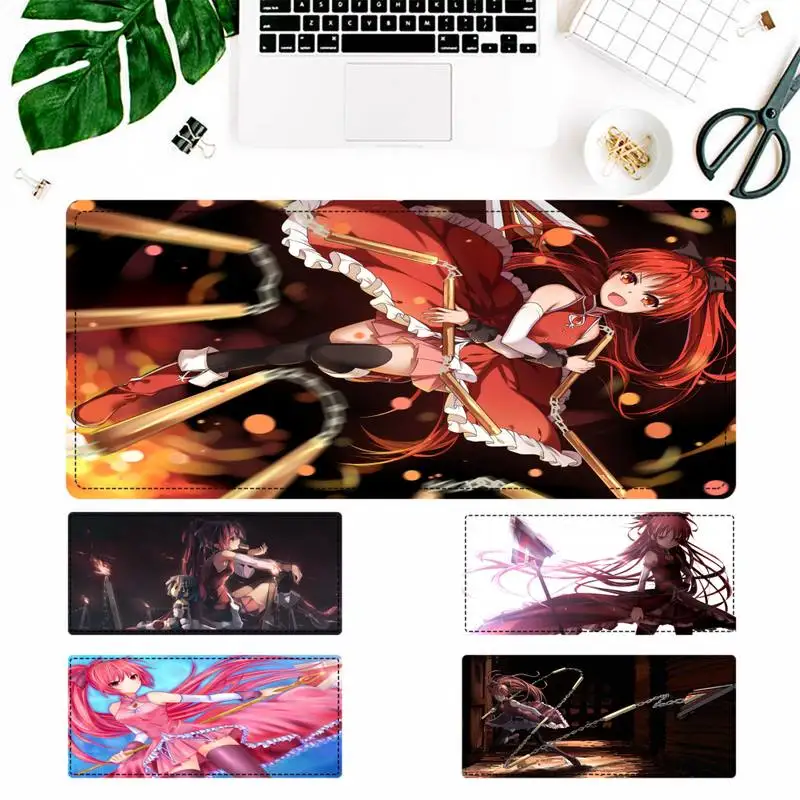 

Игровой коврик для мыши Nice Puella Magi Madoka Magica Kyoko Sakura, Настольный коврик для ноутбука и ПК, большой игровой коврик для мыши
