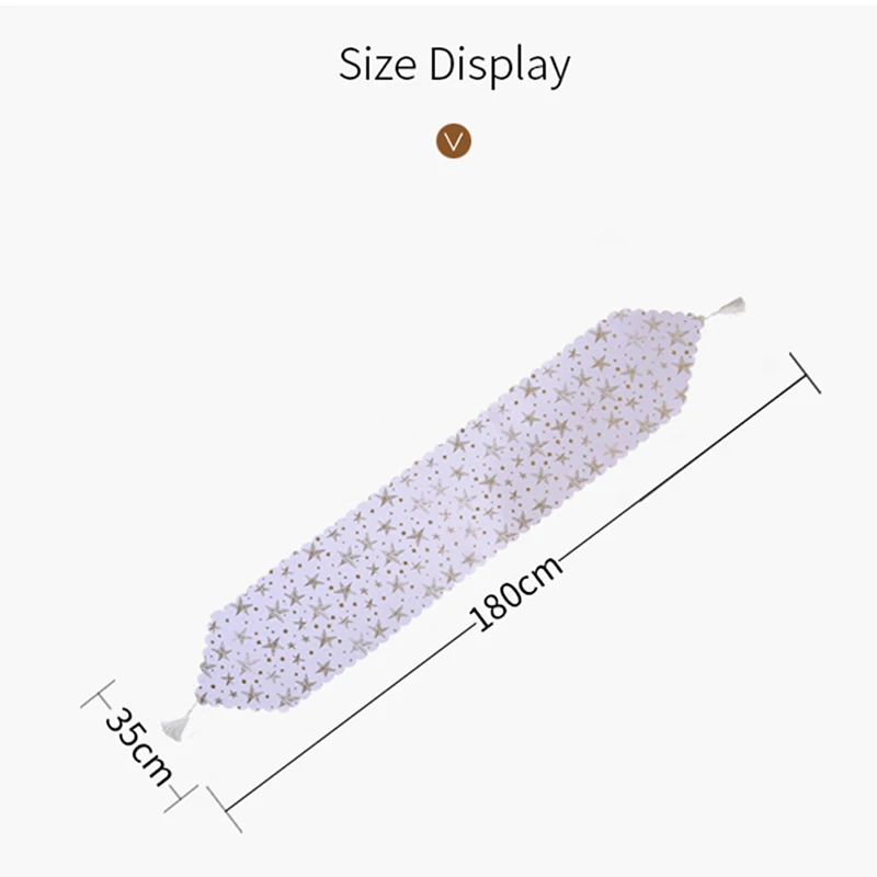 

Festival Winter Holiday Christmas Decoration Tapestry Table Runner