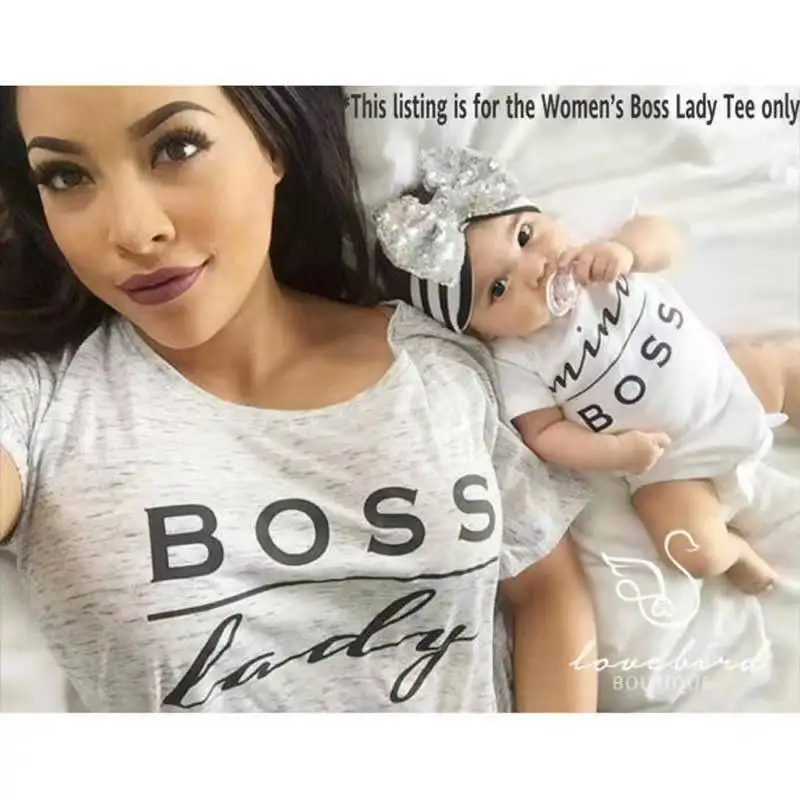 Детские Веселые мини с надписью BOSS принт гармонии Простой Личность Треугольники