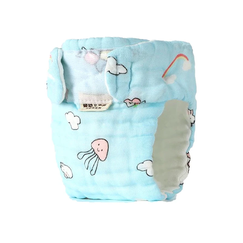

5pcs reusable diapers baby washable Eco-friendly diaper for children Absorbent ecological diaper baby cotton cloth diaper nappy