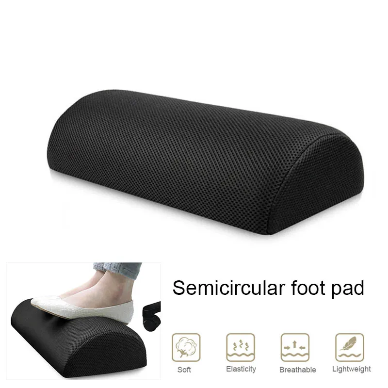 

Memory Foam Foot Rest Cushion Non-Slip Foot Stool Under Desk for Office Home