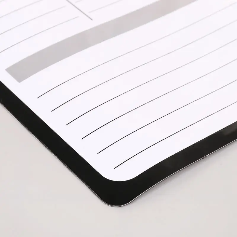 

2021 New Weekly Planner Soft Magnetic Whiteboard Fridge Magnets Message Remind Memo Pad
