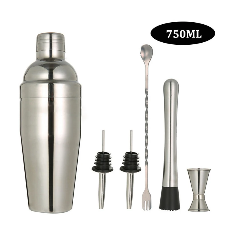 D2 UPORS шейкер для коктейлей из нержавеющей стали Бостонский мартини 550 мл/750 мл