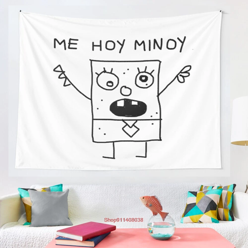 

Me Hoy Minoy tapestry Wall Hanging Hand Hippie Moon Wolf Witchcraft Decoration Decor Tapestry Wall Blanket