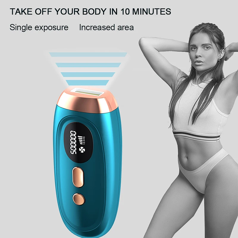 Дома держать депиляции лазерная мини волос лазерный эпилятор постоянное