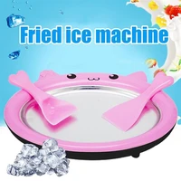 fried yogurt machine diy ice maker for children cute fried yogurt machineice ice cream rolls plate homemade ice cream machine