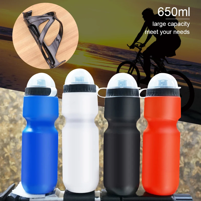 Велосипедный чайник для воды 650 мл с держателем|Велосипедная бутылка воды| |