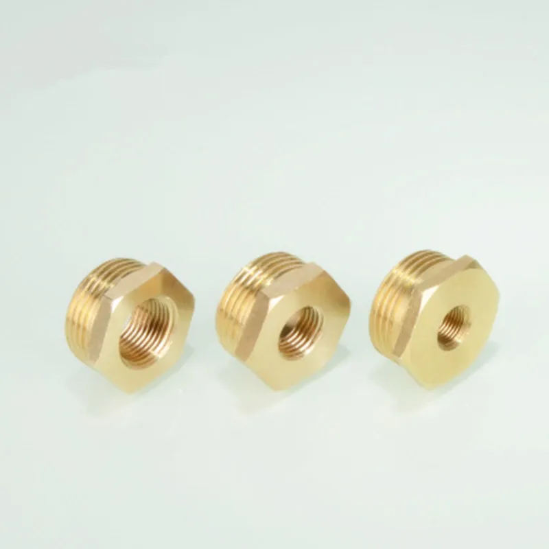 1/" 3/8" 1/" 3/4" NPT BSPT Мужской x женский латунный редукционный втулка фитинги Соединители адаптер воздушный газ Топливо Вода