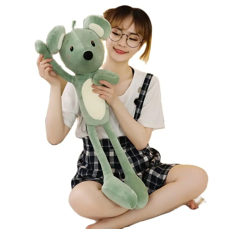 

New Arrive 50/80/100/120CM Big Size Long-legged Mouse Plush Toys Soft Stuffed Animals Doll Kids Girl Valentines Xmas Gift