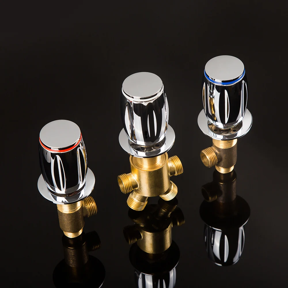 Набор латунных смесителей для душа Водопад кран ванны с душевой лейкой 2