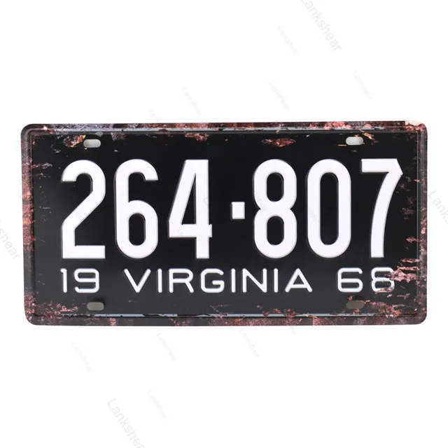 Американская Аризона Лас Вегас Орегон автомобиль металлический декоративный