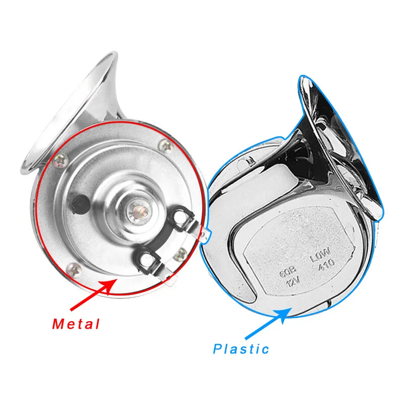 Пара 118DB хромированный мотоцикл громкий двухцветный Электрический улитка