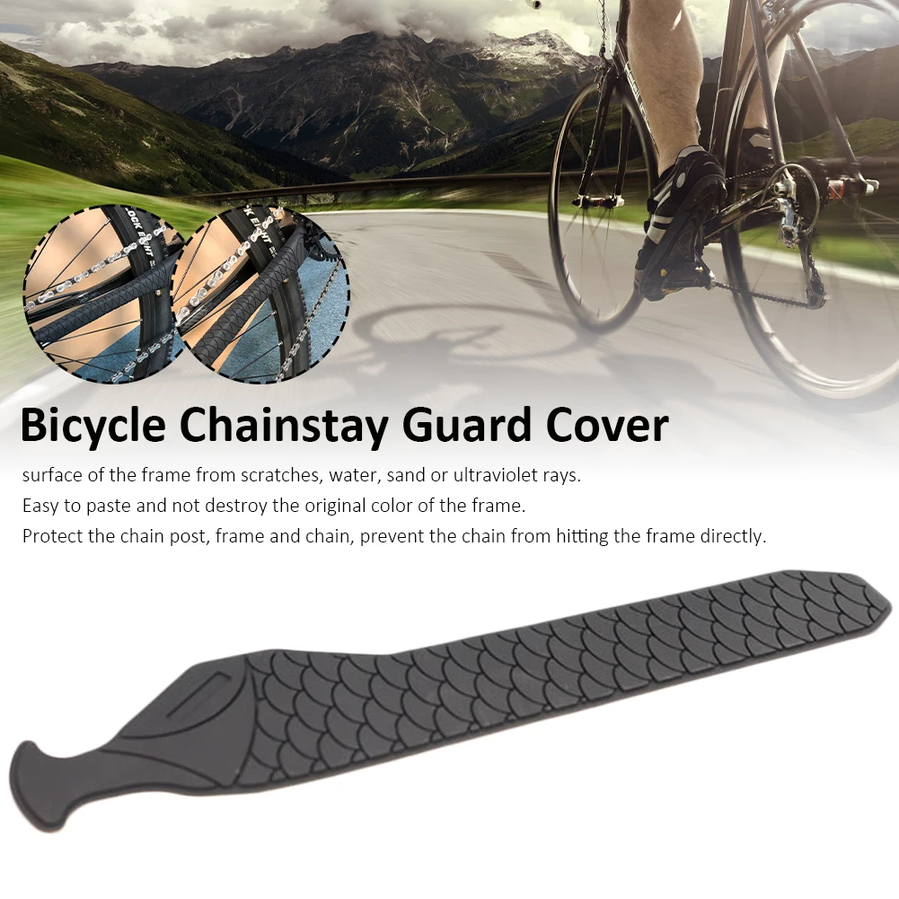 

Защита цепи рамы велосипеда, Силиконовая защита для цепи, устойчивая к царапинам накладка на велосипед, аксессуары для горных велосипедов, ...