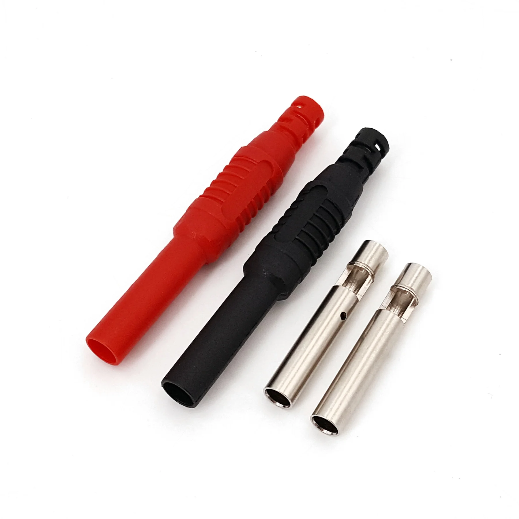 10 шт латунная Изолированная защитная оболочка 4 мм женский разъем типа