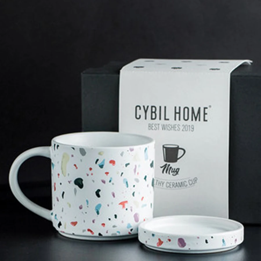 Забавные кружки для кофе креативные керамические путешествий милая бутылка йоги