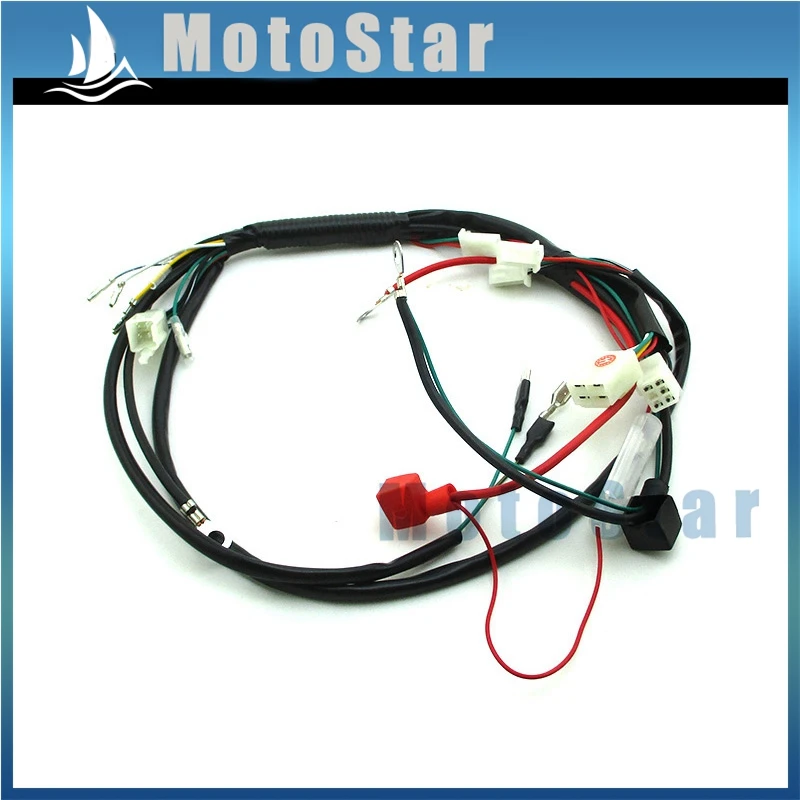 Жгут проводов для 50cc-150cc Электрический стартовый двигатель M2R Lucky MX Thumpstar Explorer