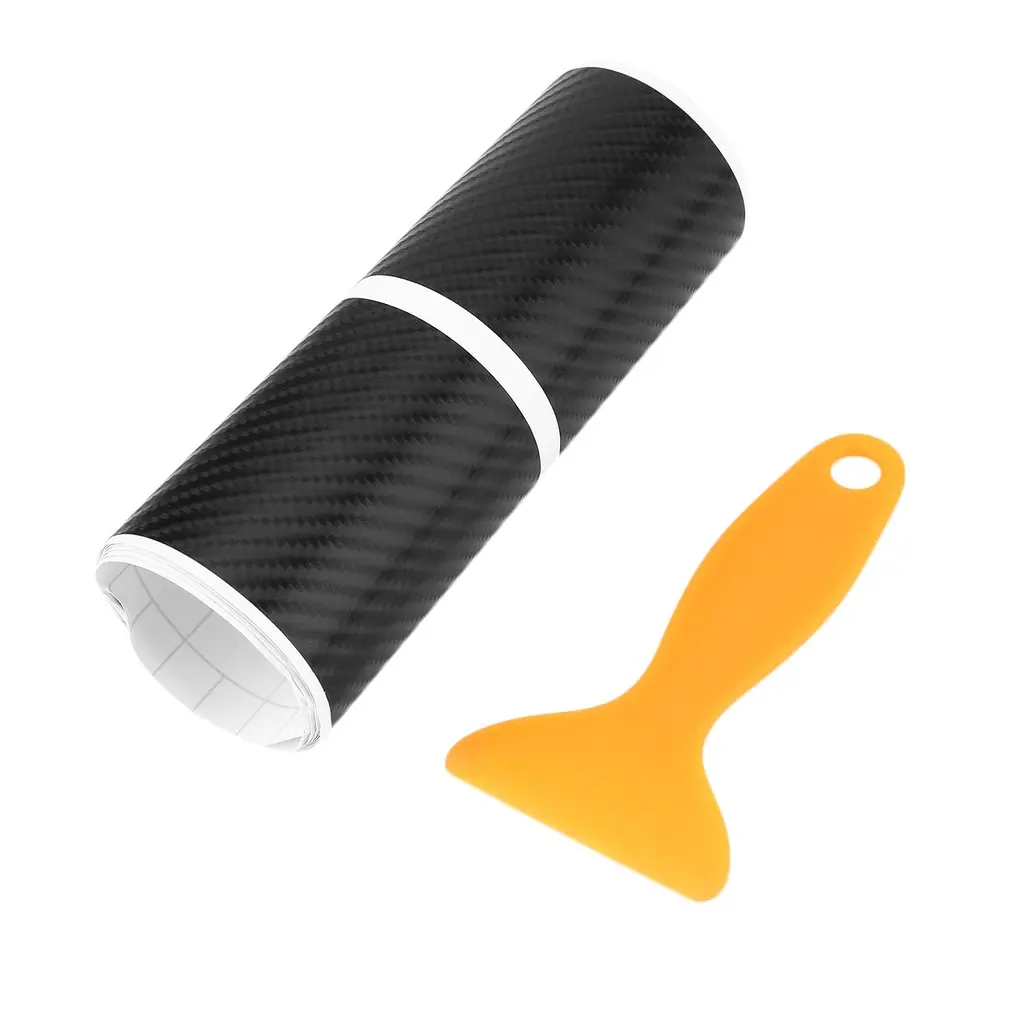 4 шт./компл. универсальная защита от царапин авто углеродное волокно защитная