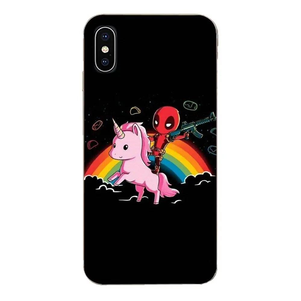 Единороги Deadpool для Samsung Galaxy A51 A71 A81 A90 5G A91 A01 S11 S11E S20 Plus Ультра мягкий новый стиль |